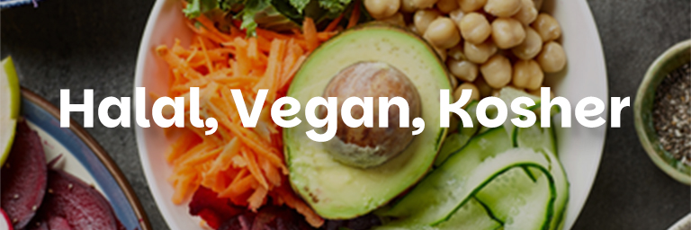 Halal, Vegan, Kosher